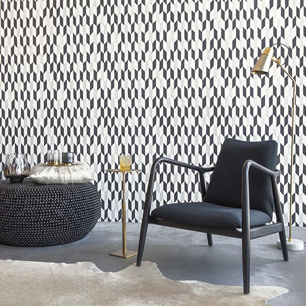 Galerie Wallpaper Product code: SK21113R - Skandinavia 2 Wallpaper Collection - Black White Colours -  
