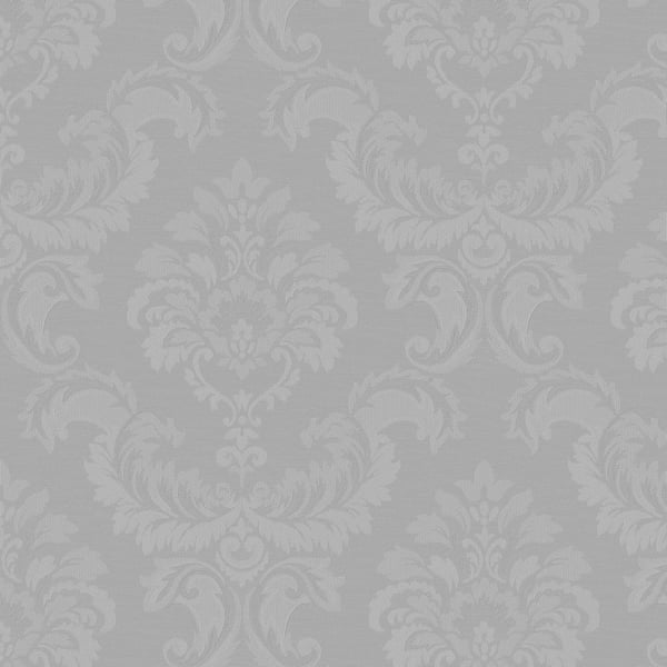 Galerie Wallpaper Product code: SK34746 - Simply Silks 4 Wallpaper Collection - Metallic Silver Colours -  