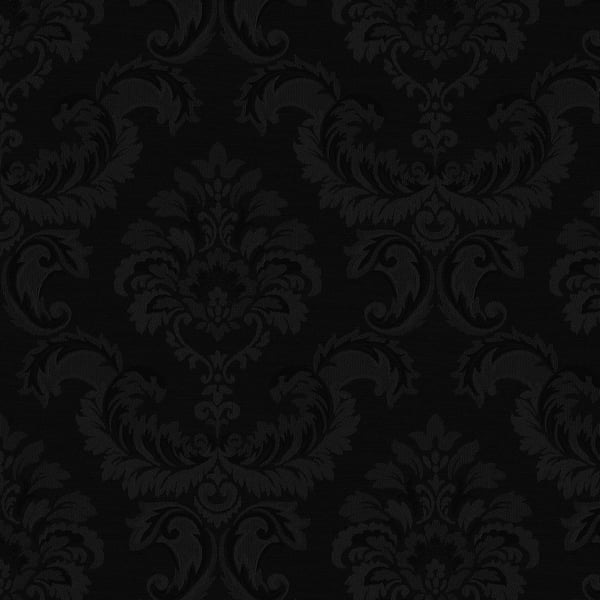 Galerie Wallpaper Product code: SK34750 - Simply Silks 4 Wallpaper Collection - Black Colours -  
