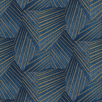 Galerie Wallcoverings Product Code 10152-08 - ELLE Decoration Wallpaper Collection - Blue Gold Colours -  
