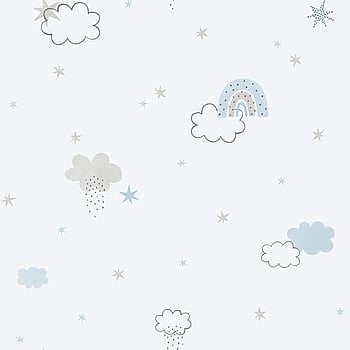 Galerie Wallcoverings Product Code 288-2 - Bambino Wallpaper Collection - Blue Colours -  