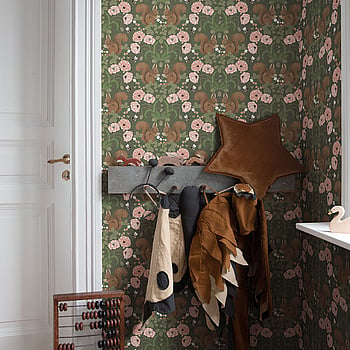 Galerie Wallcoverings Product Code 44124 - Apelviken 2 Wallpaper Collection - Green Colours -  