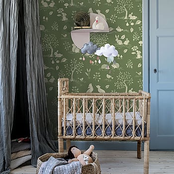 Galerie Wallcoverings Product Code 44131 - Apelviken 2 Wallpaper Collection - Green Colours -  
