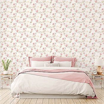Galerie Wallcoverings Product Code AF37732 - Abby Rose 4 Wallpaper Collection - Pink Khaki Grey Colours -  