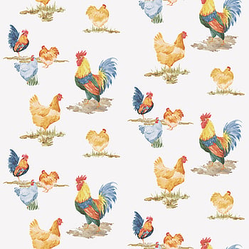 Galerie Wallcoverings Product Code G45416 - Just Kitchens Wallpaper Collection - Blue Yellow Red Colours -  