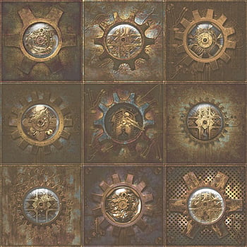 Galerie Wallcoverings Product Code G56227 - Nostalgie Wallpaper Collection - Bronze Brown Colours -  