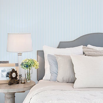 Galerie Wallcoverings Product Code G67908 - Smart Stripes 3 Wallpaper Collection - Blue White Colours -  