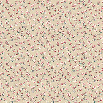 Galerie Wallcoverings Product Code G68724 - Miniatures 3 Wallpaper Collection - Tan,Navy,Red Colours -  