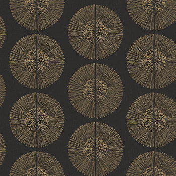 Galerie Wallcoverings Product Code G78331 - Bazaar Wallpaper Collection - Black Metallic Gold Colours -  