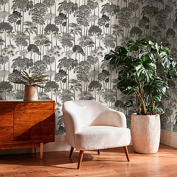 Galerie Wallcoverings Product Code HV41085 - Havana 2 Wallpaper Collection - Grey, Black, White Colours -  
