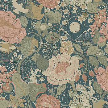 Galerie Wallcoverings Product Code S63013 - Sommarang 2 Wallpaper Collection - Dark blue Colours -  